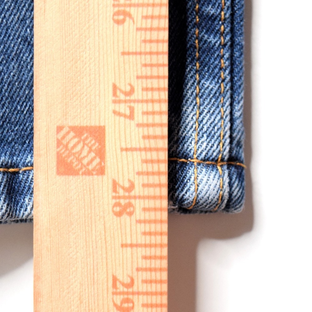 Levi's 550 Relaxed Fit Tapered Denim Blue Jeans Men's Size 48x29 Big & Tall - Picture 11 of 12